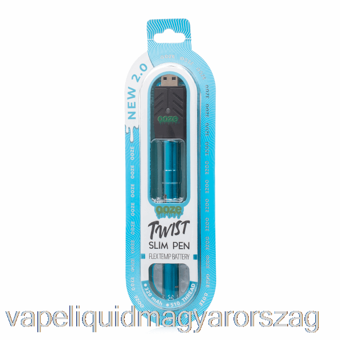 Ooze Slim Twist Pen 2.0 Flex Temp Akkumulátor Zafírkék Vape E Cigi
